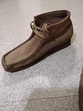 Clarks Shacre II Run Suede Wallabee Style Shoes Men's Size 10.5